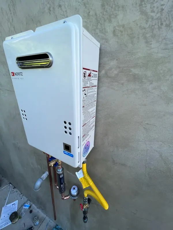 Tankless water heater installation for Milltown homes
